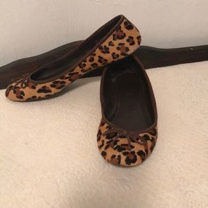 Calf Hair ballet flats